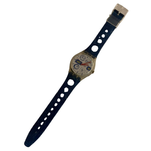 Swatch GK737 Simple Art Vintage Unisex Fashion Watch - front