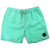 Maui and Sons Party On Men's Mint Green Pool Shorts - front