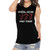 The Police 1982 Tour Women's Black Vintage Fashion Sleeveless Muscle Tank Top Concert T-shirt - model The Police 1982 Tour Women's Black Vintage Fashion Sleeveless Muscle Tank Top Concert T-shirt - model