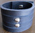 Rocker Rags Black Leather Cuff Bracelet with Two Vertical Nickel Plated Round Metal Studs Rocker Rags Black Leather Cuff Bracelet with Two Vertical Nickel Plated Round Metal Studs