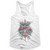 Bon Jovi Heart and Dagger Logo Women's White Vintage Racerback Tank Top Fashion T-shirt Bon Jovi Heart and Dagger Logo Women's White Vintage Racerback Tank Top Fashion T-shirt