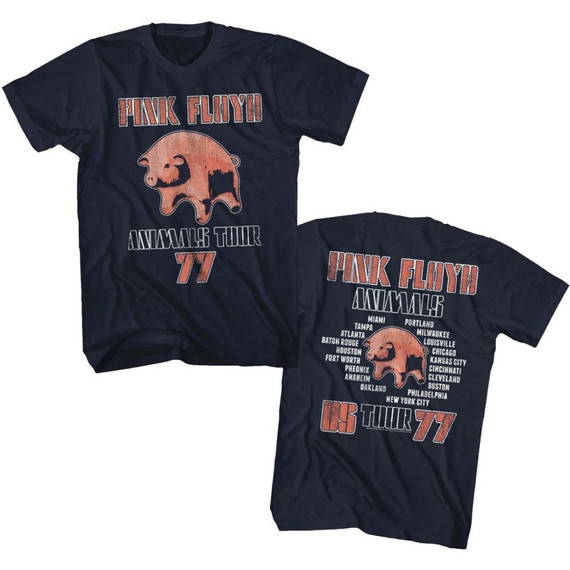 Pink Floyd Vintage Concert T-shirt - Dark Side of the Moon US Tour