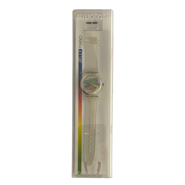 Swatch GZ159 Jelly Piano for Centre Georges Pompidou Vintage Unisex Art Special Fashion Watch - case