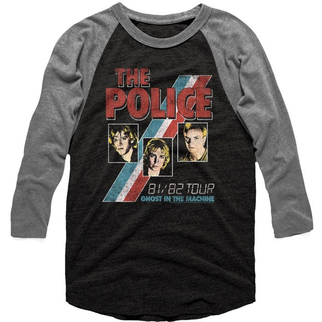 The Police Vintage Concert T-shirt - Ghost in the Machine Tour