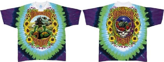 Grateful Dead Tie-Dye Men's T-shirt - Terrapin Station ...