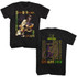 Stevie Ray Vaughn and Double Trouble Live Alive Tour 1986 Men's Unisex Black Vintage Fashion Concert T-shirt