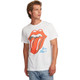 Rolling Stones Steel Wheels Tour 1989 Men's White Vintage Fashion Concert T-shirt by Chaser Brand - left