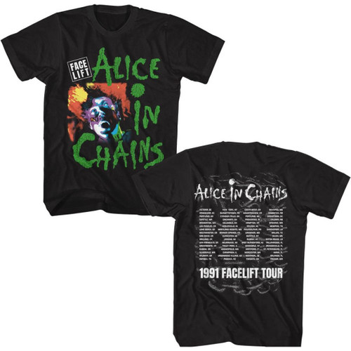 Alice In Chains 2014年ツアー Tシャツ XL ALICE IN CHAINS ツアーTシャツ XL | CUSTOM FEVER