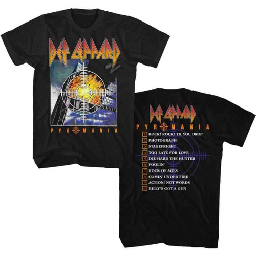 Def Leppard Pyromania Album Cover Women's Sleeveless Muscle Tank Top T-shirt