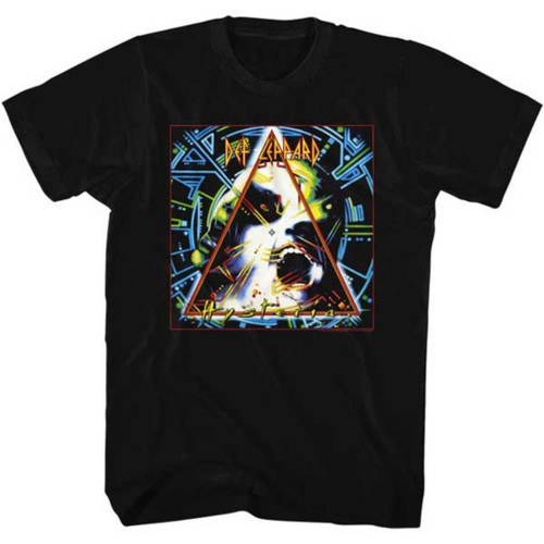 Def Leppard Hysteria T-shirt - Album Cover Artwork