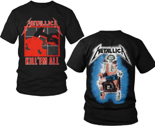 Metallica Jump In The Fire Kill /'Em All White Official T-Shirt Size Thrash Metal