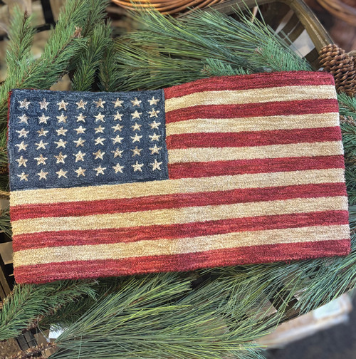 48 Star Flag ~ Small Punch Needle Pattern