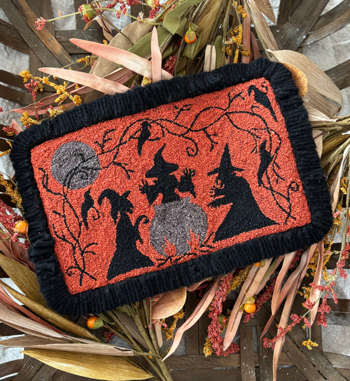 All Hallows Eve Punch Needle Pattern