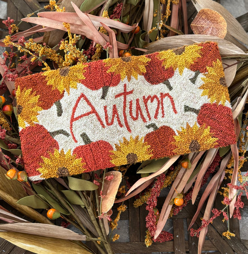 Autumn Punch Needle Pattern
