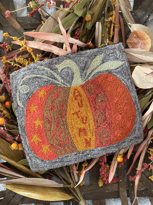 Crazy Doodle Pumpkin Punch Needle Pattern
