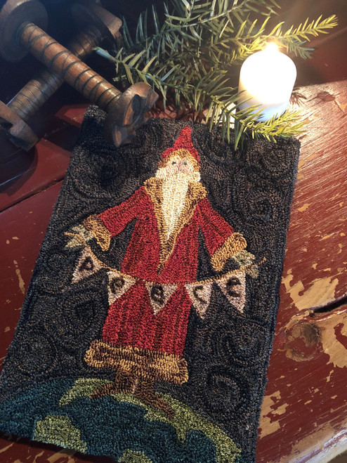 Santa 2018 Punch Needle Pattern