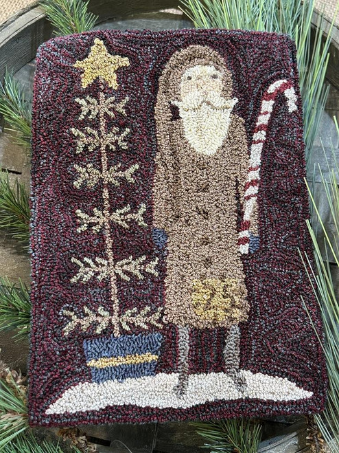 Santa 2023 Punch Needle Pattern