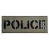 P0557 POLICE IR PATCH - 8" x 3"
