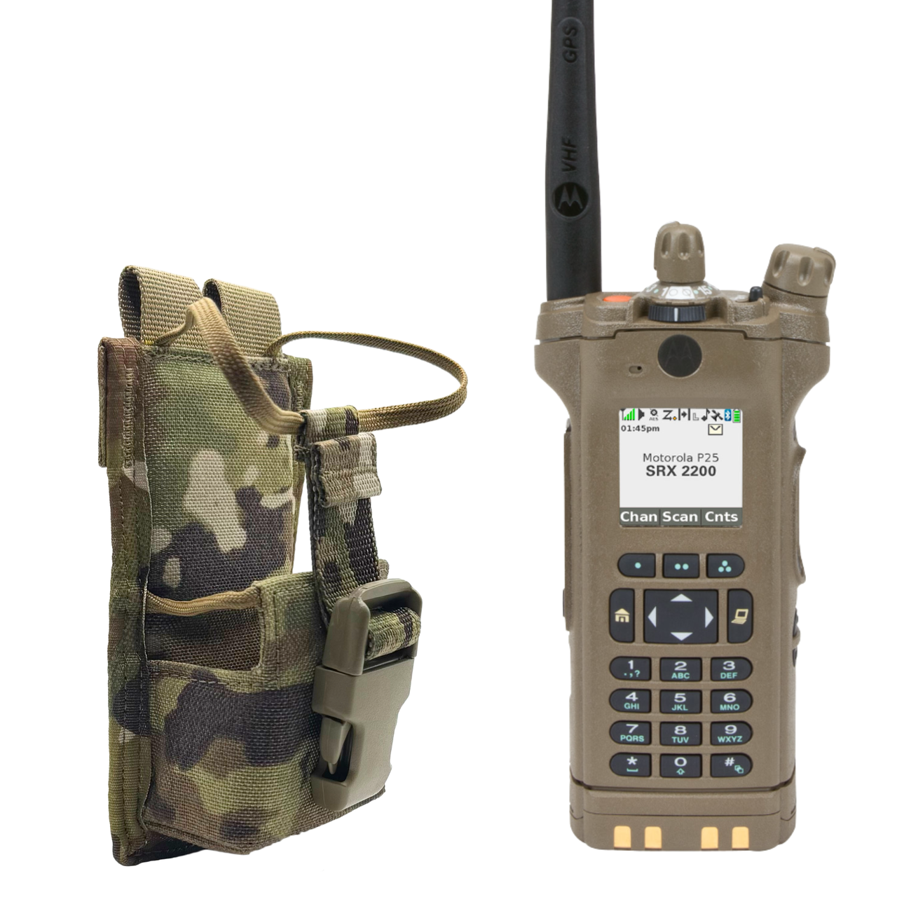 52932 MOTOROLA SRX-2200 COMBAT RADIO POUCH