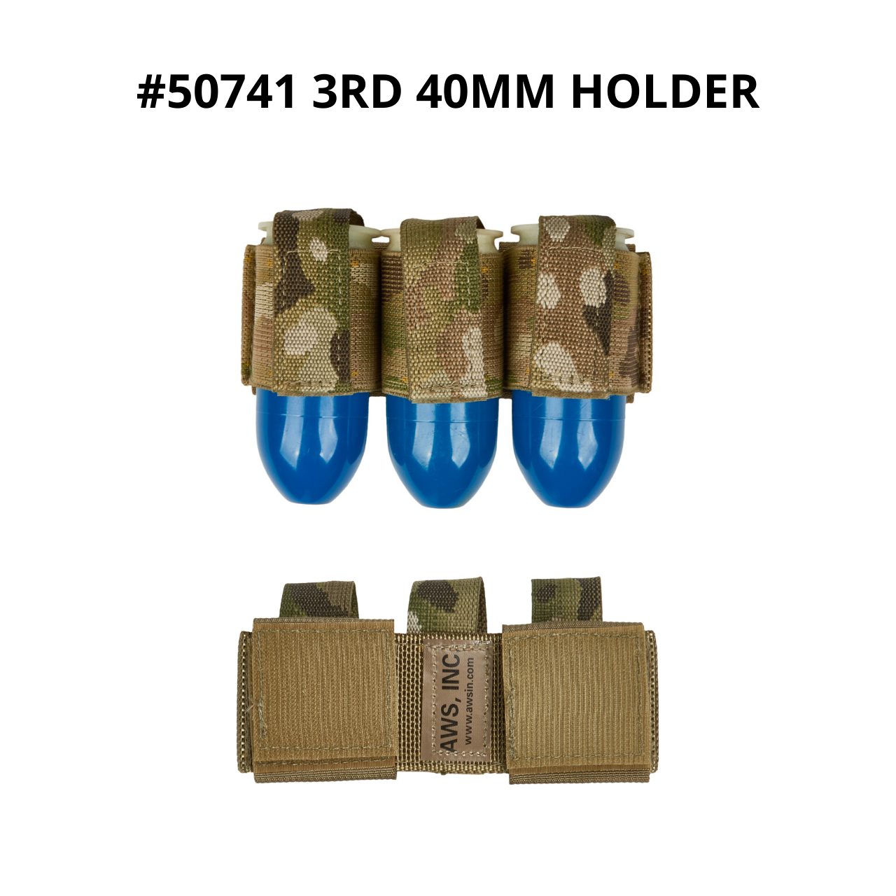 50741 3rnd 40mm shell holder