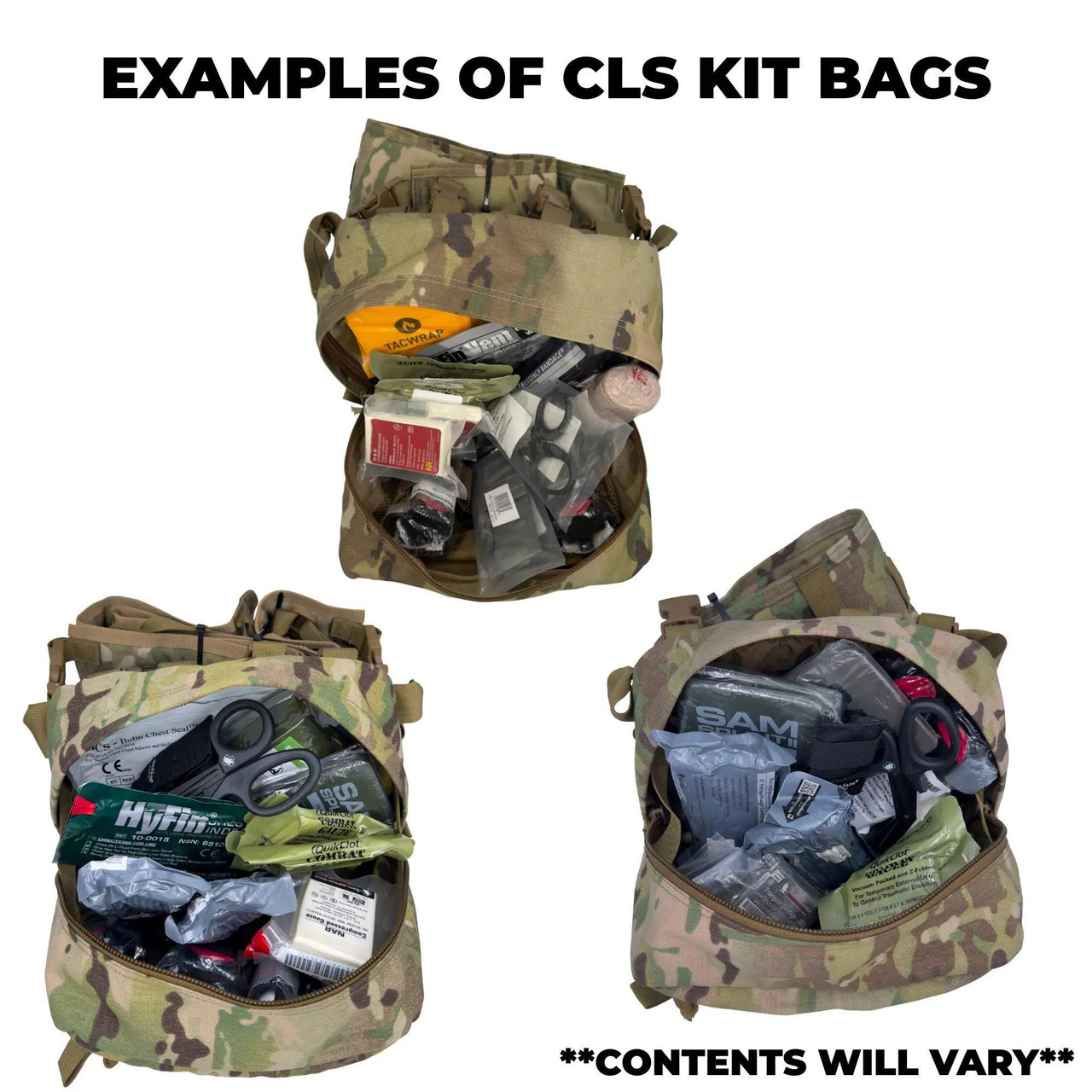 T076 COMBAT CASUALTY CARE CLS KIT BAG, RANDOM PICK