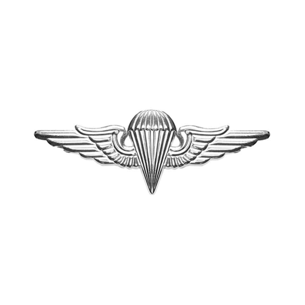 56707 EGYPT PARACHUTE BADGE, SILVER