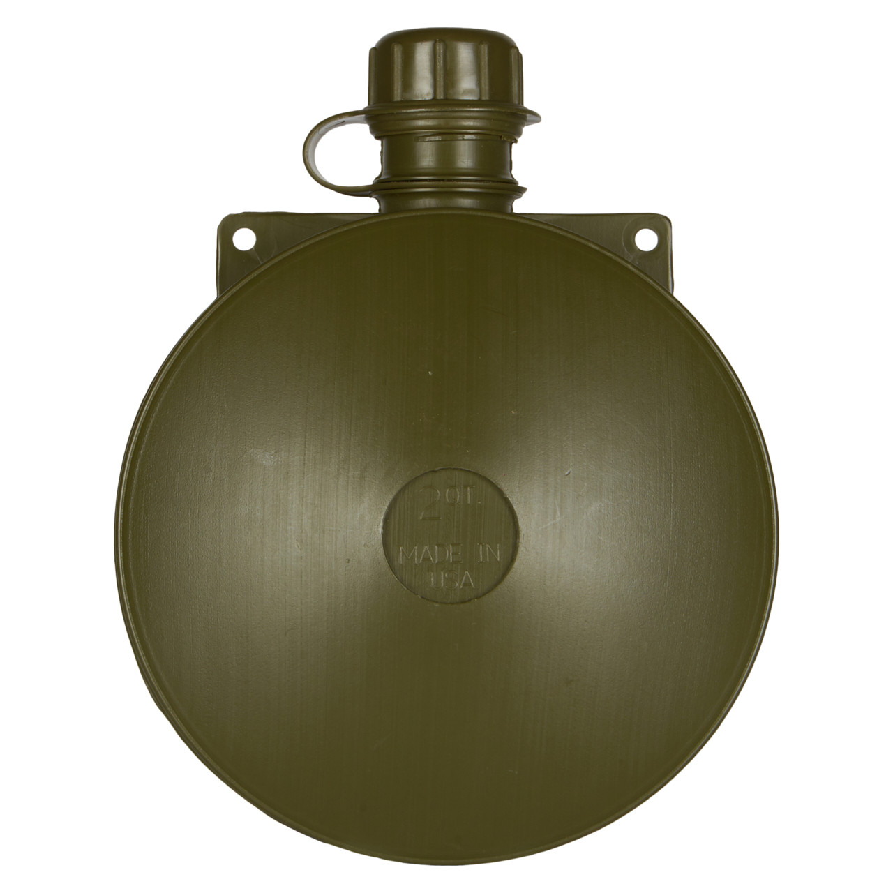 50353 2 QT ROUND PLASTIC CANTEEN