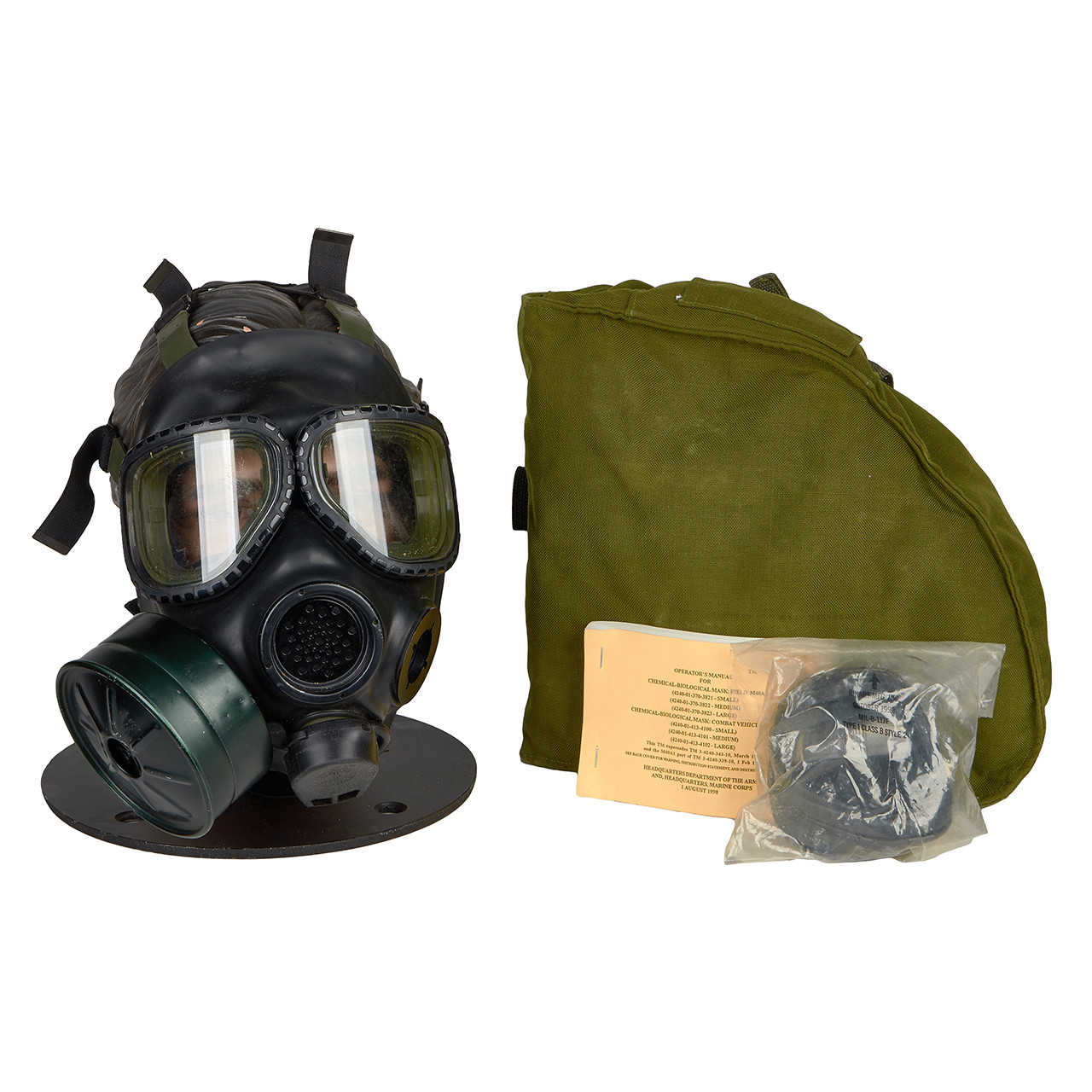 GM45 M40 SERIES G.I. ISSUE GAS MASK