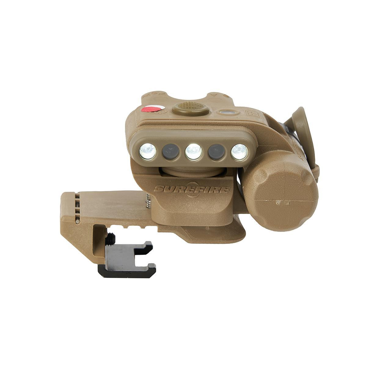 SUREFIRE ヘルメットライト TAN Surefire Tactical Helmet Light Tan Blue White IR