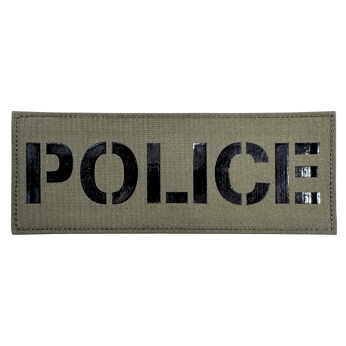 P0557 POLICE IR PATCH - 8" x 3"