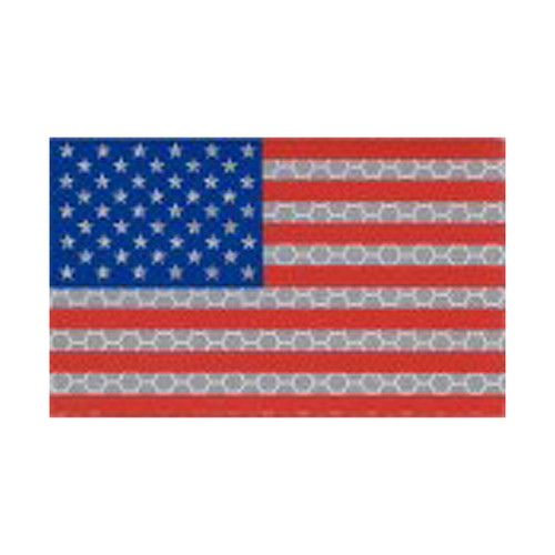 TAG Nylon Infrared American Flag Patch Military Uniform Velcro IR USA Flag  -right