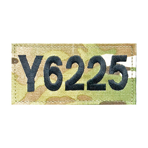 52745 HELMET CALL SIGN PATCH