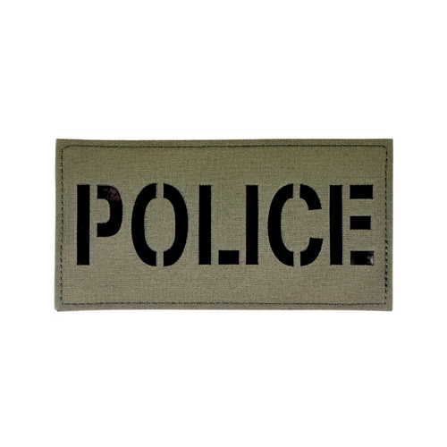 52170 POLICE IR PATCH - 6" x 3"
