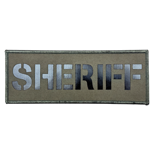 52145 IR SHERIFF PATCH - 8" x 3"