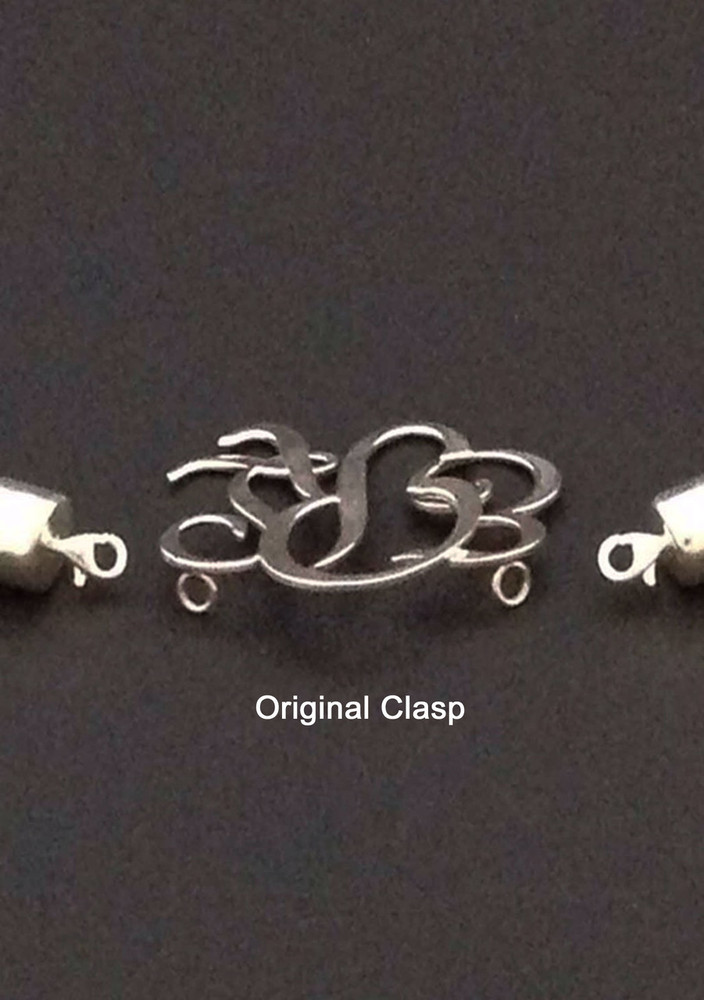 Zsiska Silver Cube Necklace