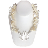 Mother of Pearl Ruffle Necklace