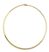 Omega Necklace - 14K Gold