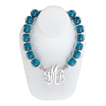 Zsiska Teal Necklace