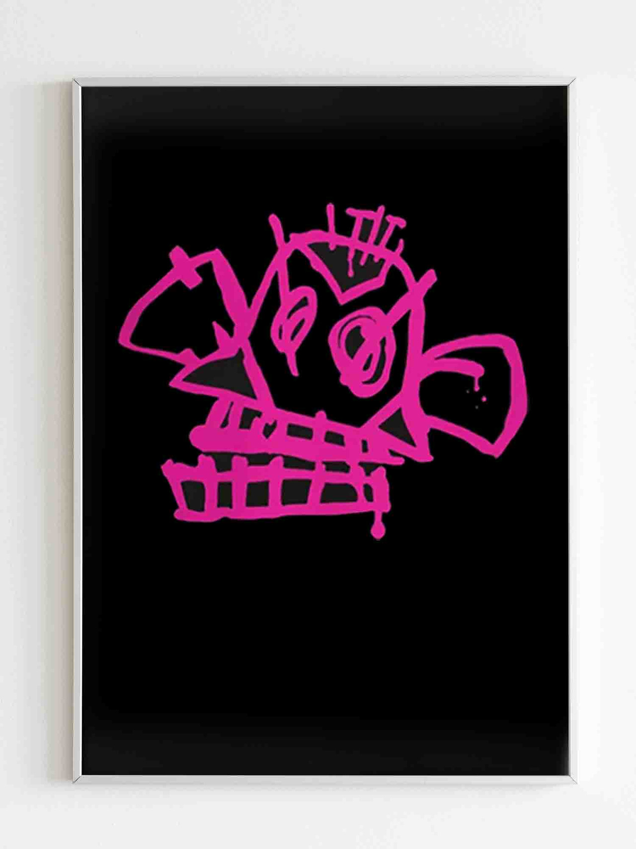 Arcane Jinx Monkey Logo Poster