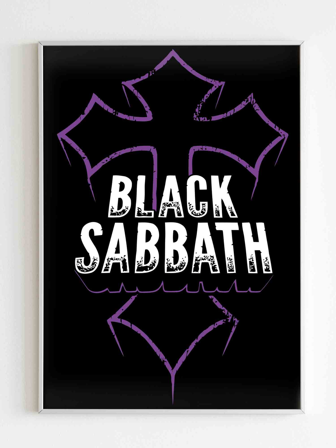 Black Sabbath Cross Poster