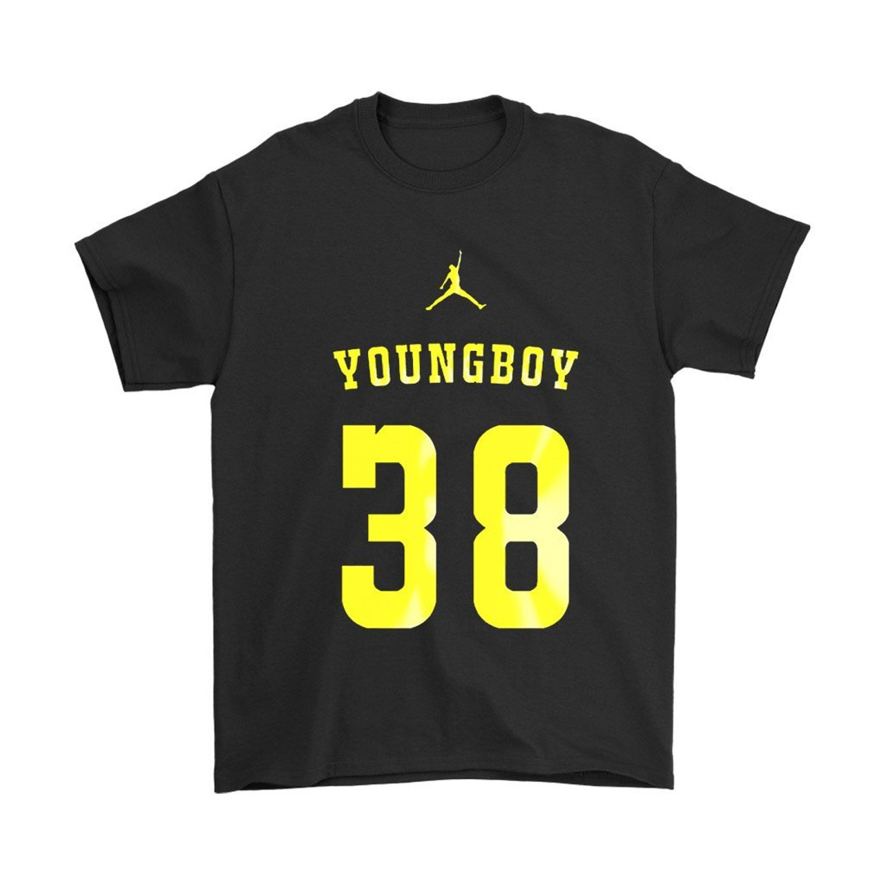 Nba Youngboy 38 Jersey Women Racerback Tank Tops