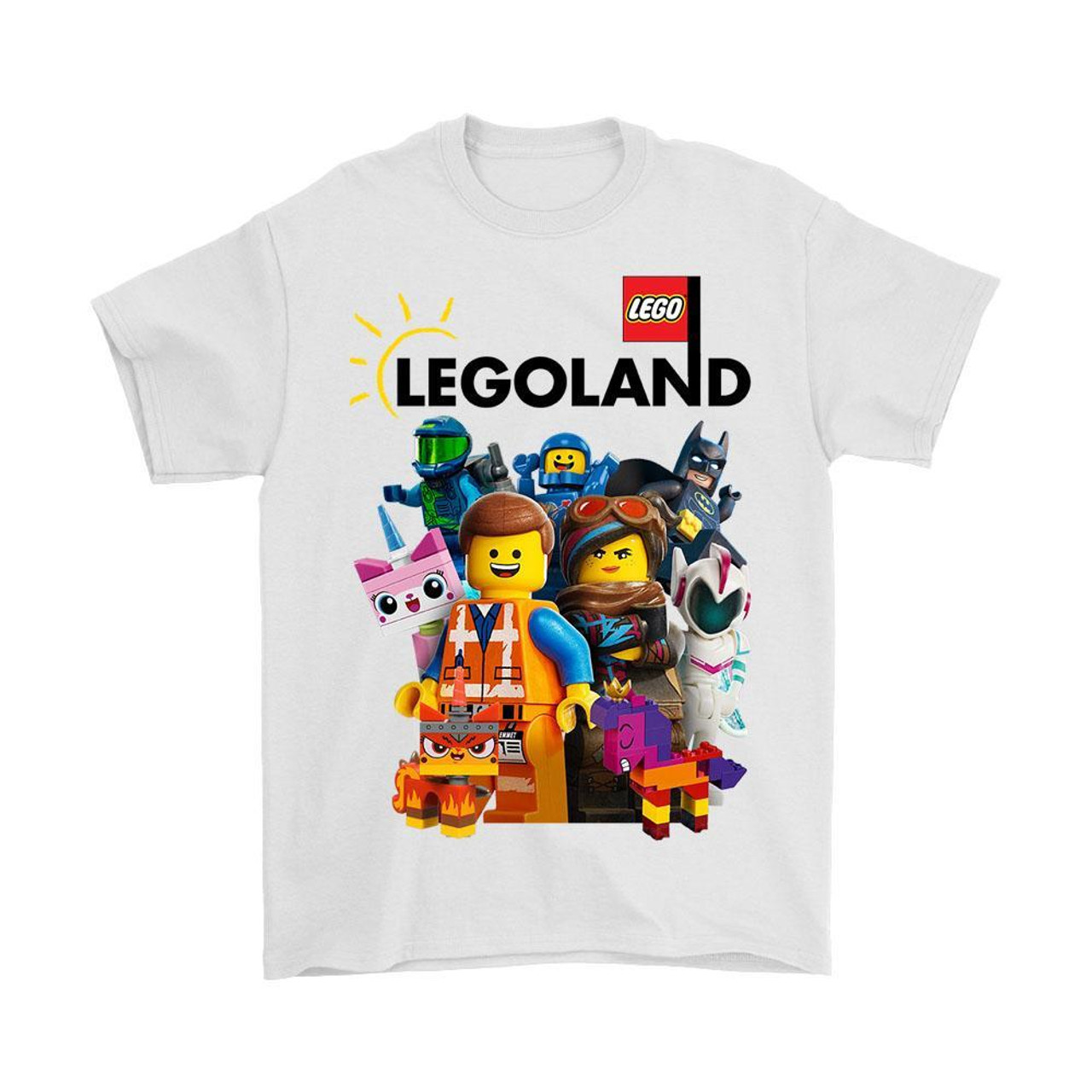 krøllet ledig stilling Alice Legoland Lego Movie Second Man's T-Shirt Tee