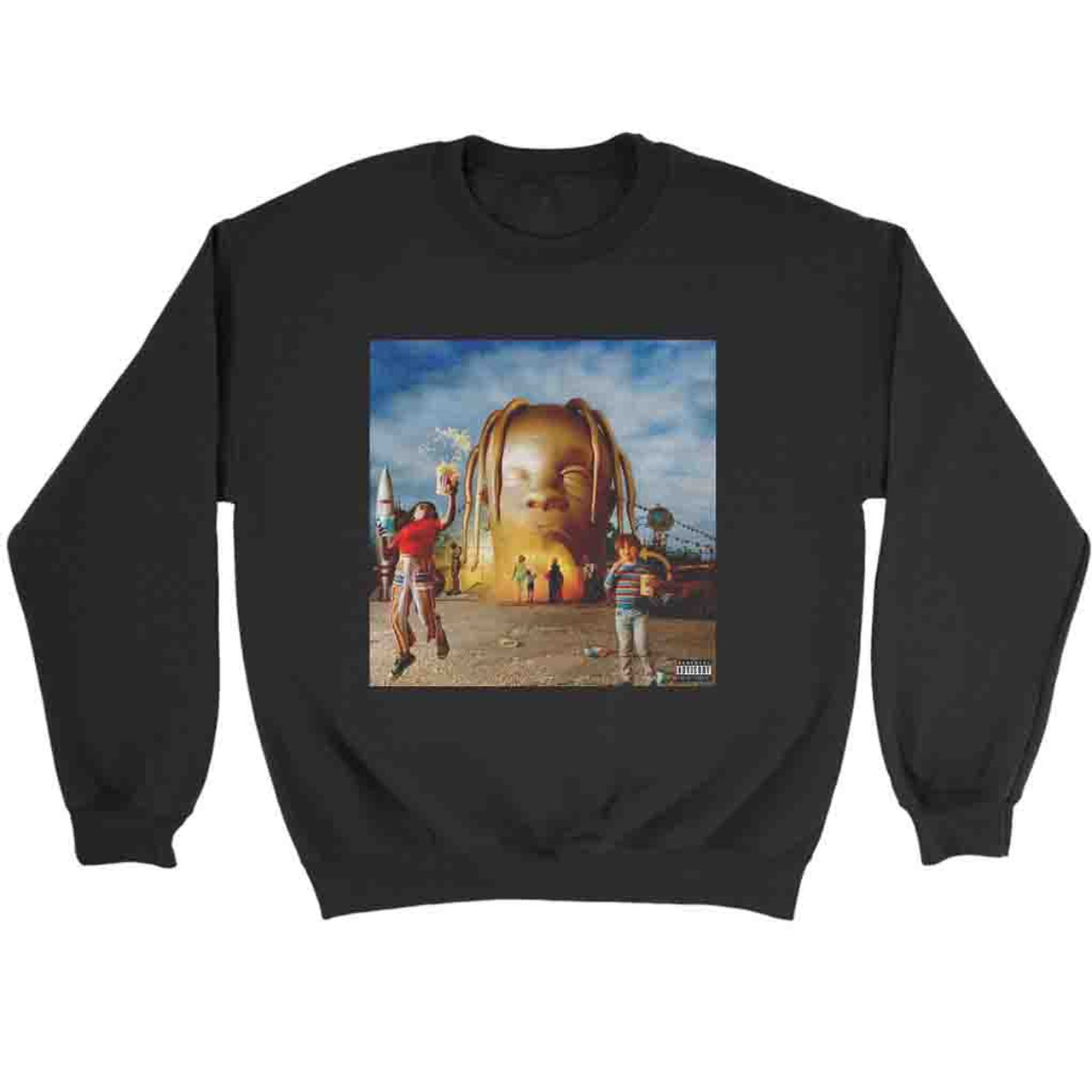 Travis Scott Astroworld Album Logo Sweatshirt Sweater