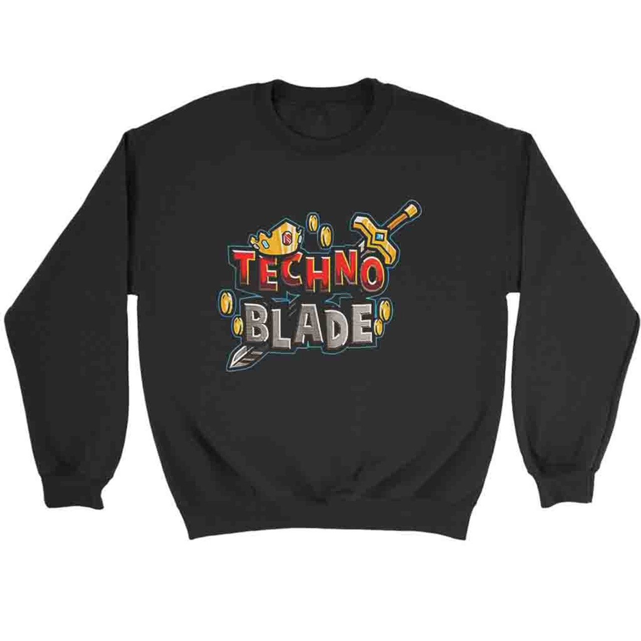 RIP Technoblade Memorial Technoblade Never Dies Crew Sweatshirt