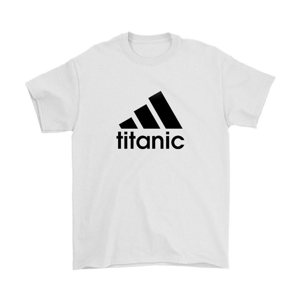 Titanic Funny Adidas Parody Man's T-Shirt
