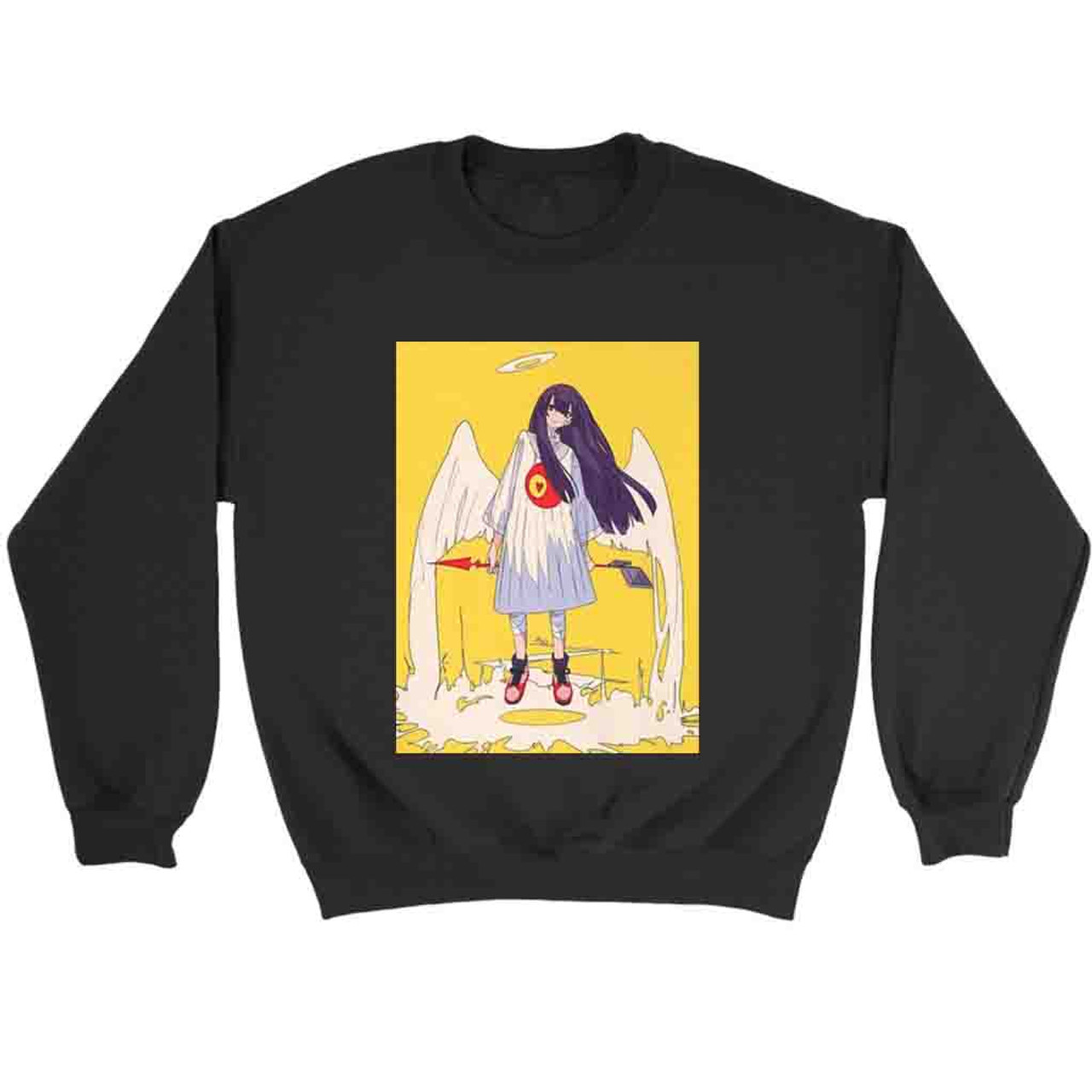 Anime Girl Angel Waifu Sweatshirt Sweater