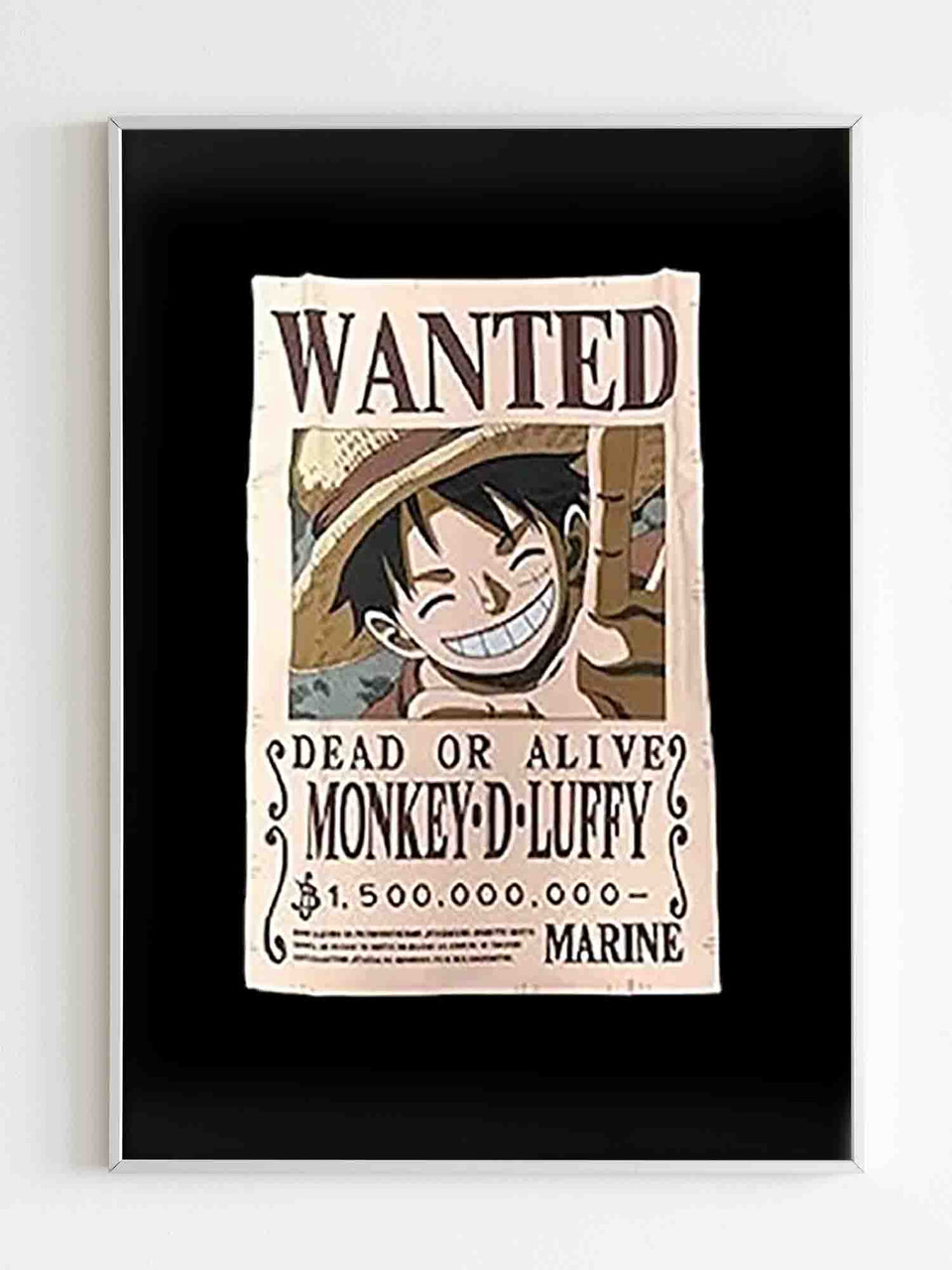 One Piece Luffy Bounty Poster