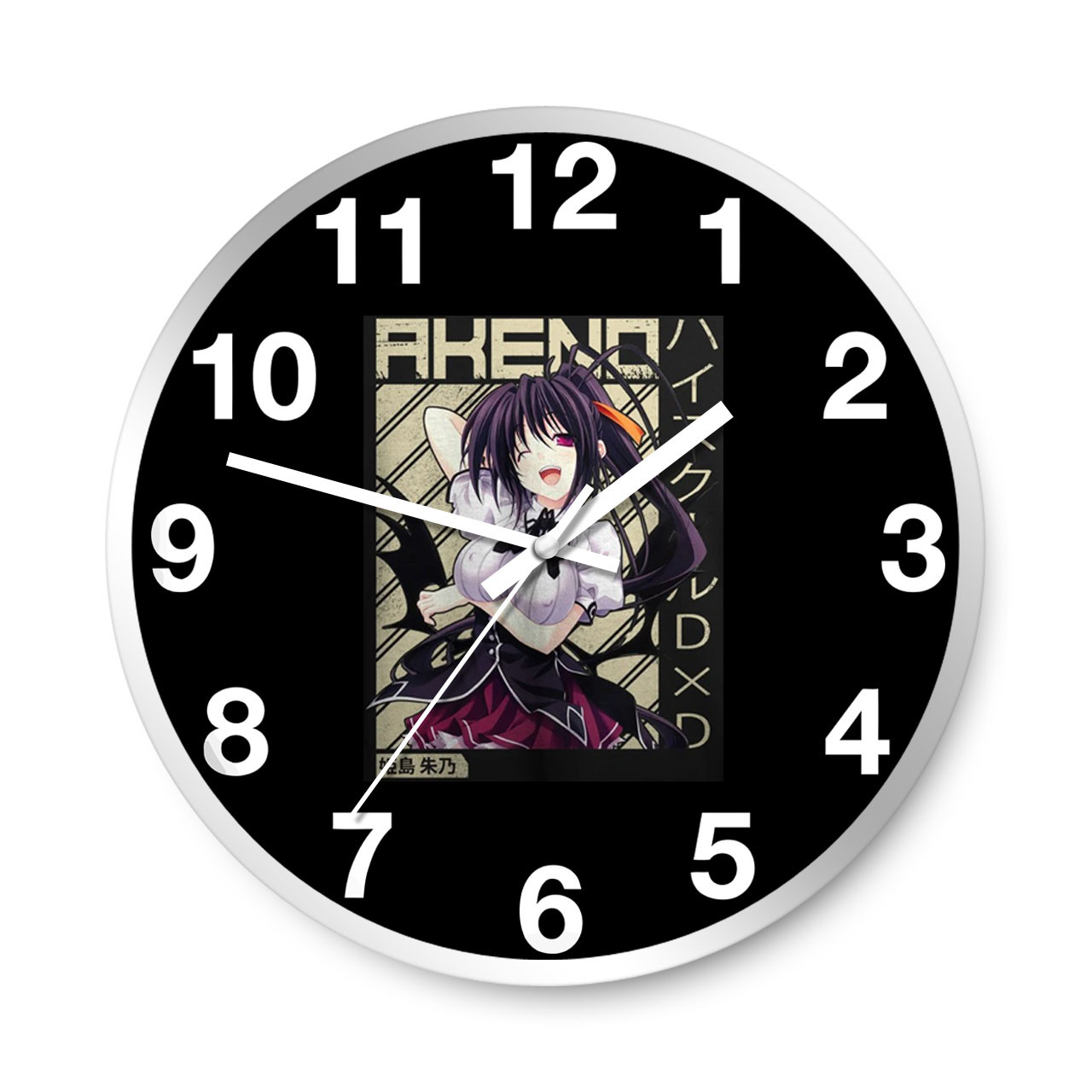 akeno high school dxd 3#010922 Clock for Sale by zoeesther859