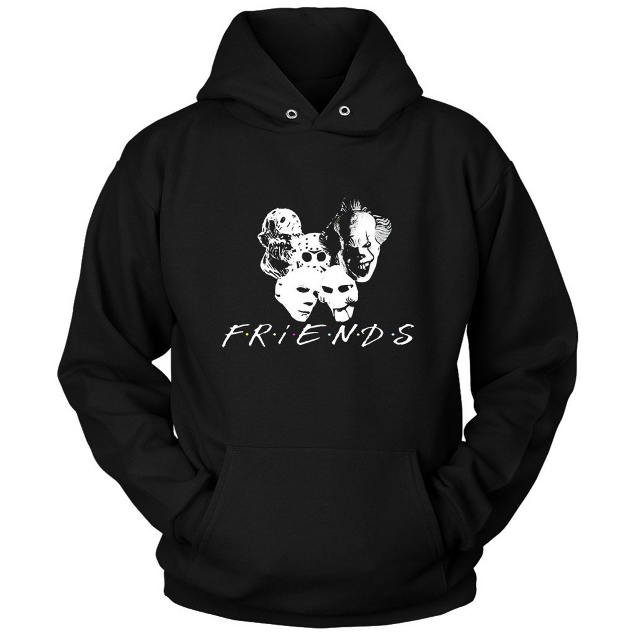 Friends horror hoodie Clearance
