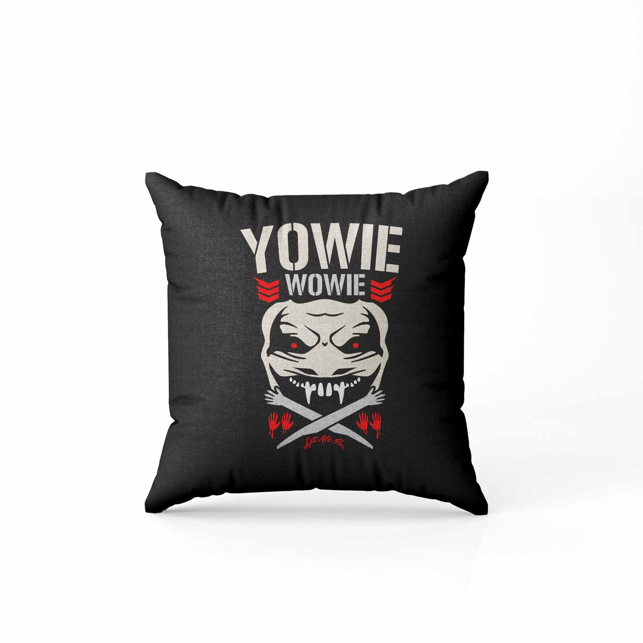 Yowie Wowie Bullet Club Logo Pillow Case Cover